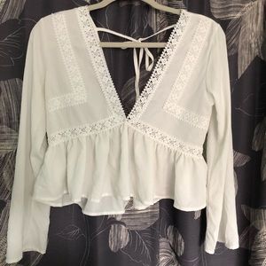 Cropped blouse